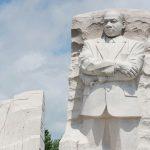 Photo of the MLK memorial in Washington DC | MLK Jr Day from a Latina Mom's Perspective