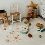 Kids toys and instruments on floor | Indoor Winter Activities
