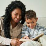 Mother reading with her son | Why Your Child's Love Language Matters