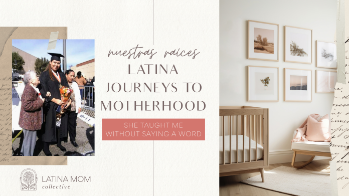 Nuestra Raices - Ana Photo of Ana with her Grandmother and Mother at Graduation | Latina Journeys to Motherhood