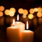 Bokeh candle | Navigating grief and the holidays