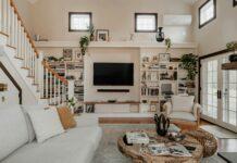 From Novelas to Sitcoms: Family-Friendly Shows for Cozy Nights Together Living room set up with television | family friendly shows