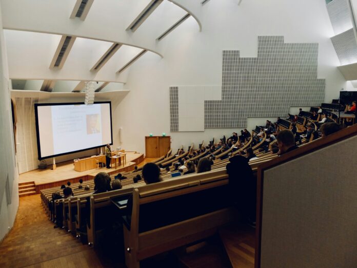 College classroom | The Career Cost of Motherhood: A Latina Academic's Story