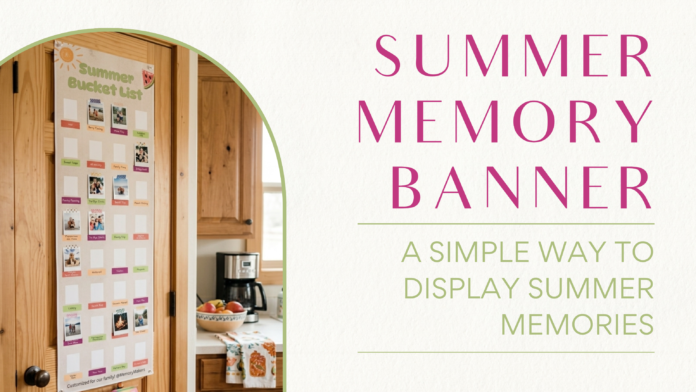 Summer memory banner an image of the free summe memory banner